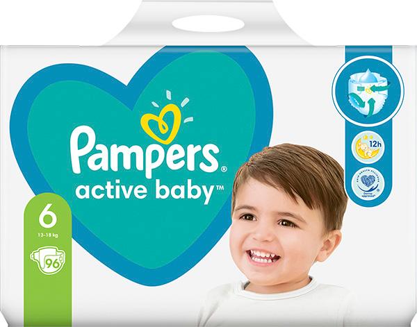 Pampers pelene AB MB 6 large 96/1