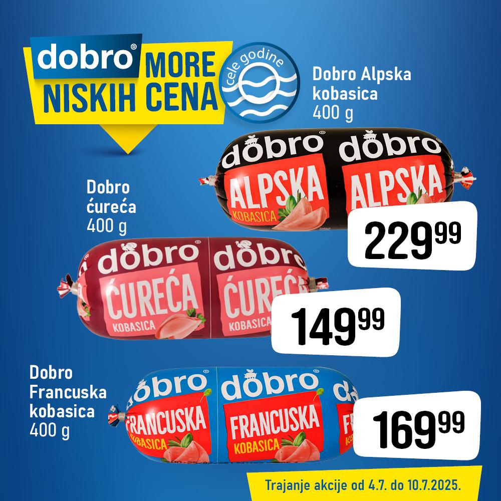 Dobro more niskih cena u DIS-u