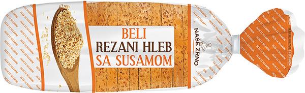 HLEB BELI REZANI SA SUSAMOM 450G