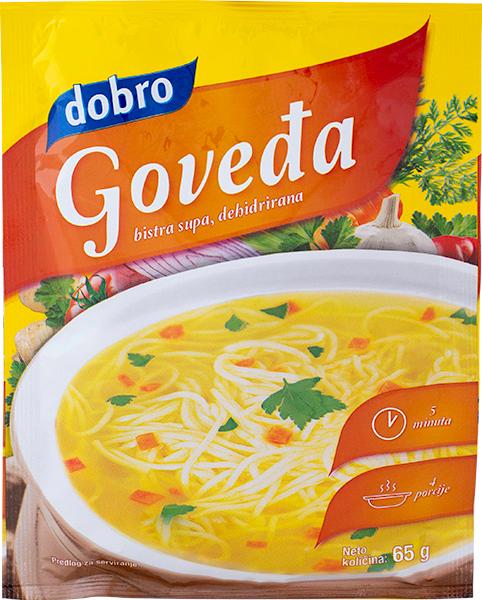 Dobro goveđa  bistra supa  65 g