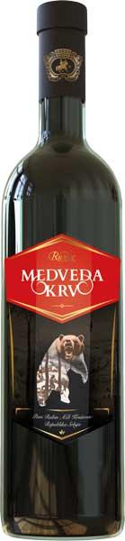 Rubin Medveđa krv vino crveno 750 ml