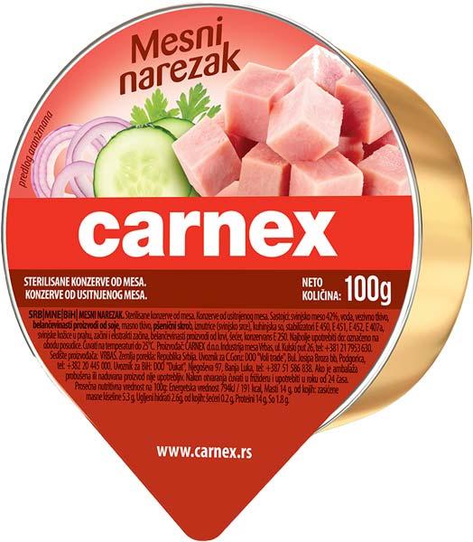 Carnex mesni narezak 100 g