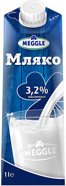 Meggle mleko UHT 3,2%m.m. 1 l