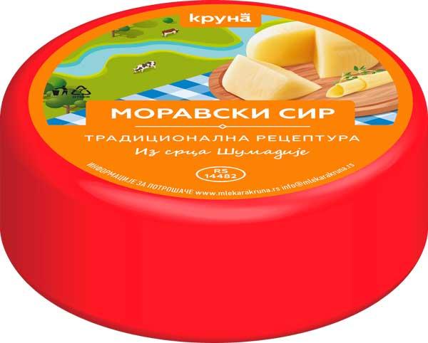 Moravski polutvrdi sir 2,5kg