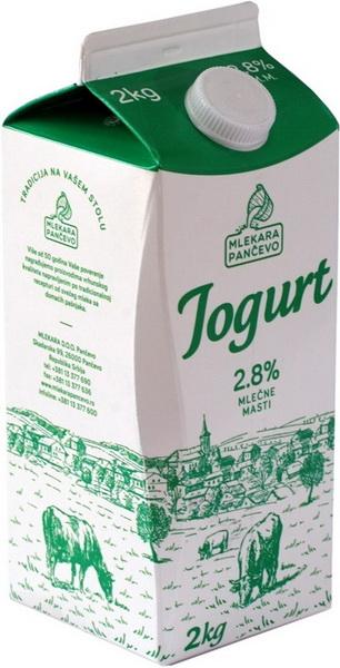 Jogurt 2.8%mm 2 kg (elopak)