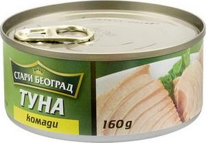 Stari Beograd tuna komadi 160 g