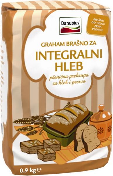 Danubius brašno Graham za integralni hleb 900 g