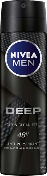 Nivea dezodorans sprej men deep 150 ml