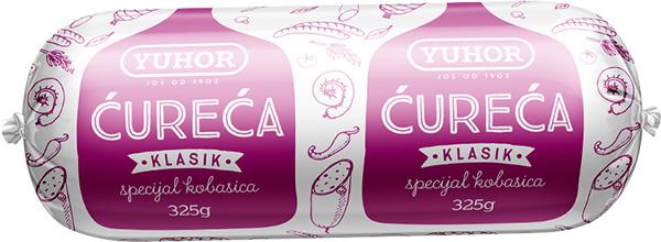 Yuhor ćureća  klasik kobasica 325g