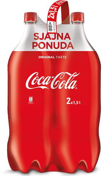 Coca Cola duo pack 2 x 1,5 l