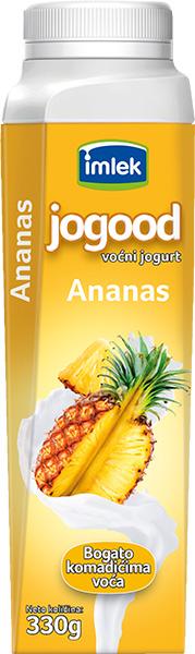 Jogood voćni jogurt ananas TT 330g