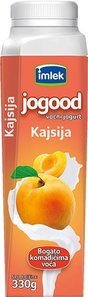 Jogood voćni jogurt kajsija TT 330g