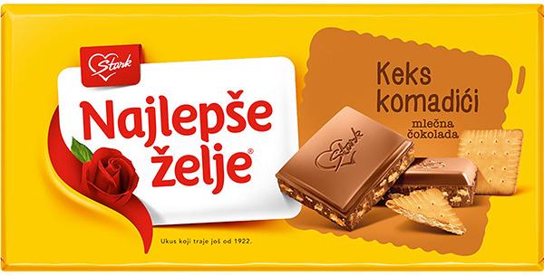 Najlepše želje keks 85g