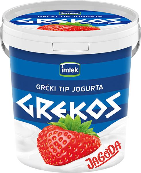 Grekos voćni jogurt jagoda 700g
