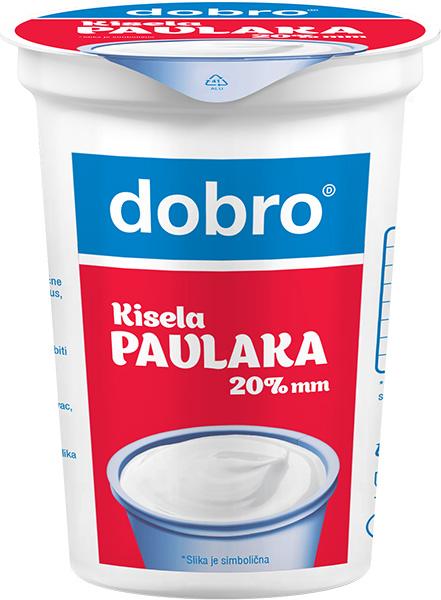 Dobro kisela pavlaka 20%  400 g