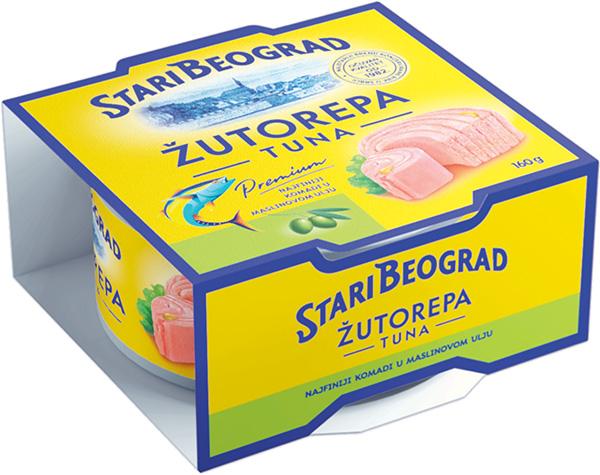 Stari Beograd žut.tun u masl.160g
