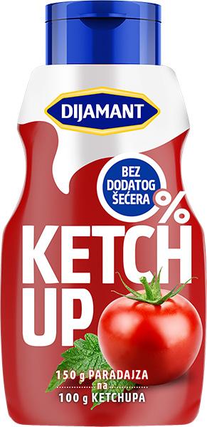 Dijamant kečap blagi bez šećera 500 g
