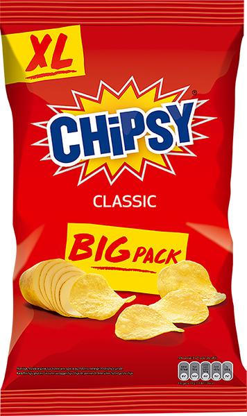Chipsy plain salted 210 g