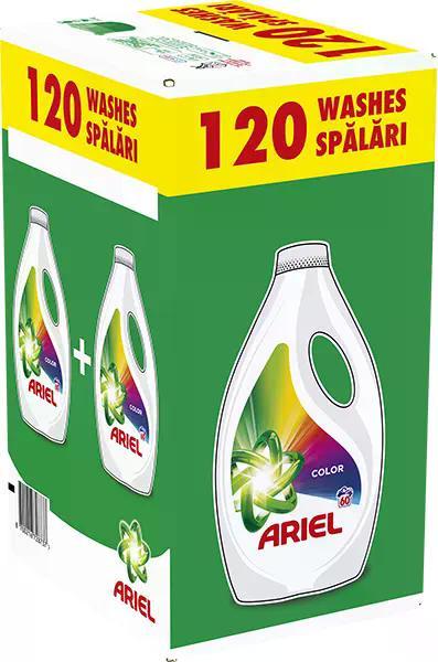 Ariel color tečni 5,4l (2x60p)