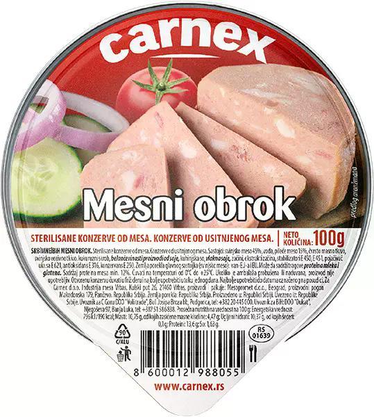 Carnex Mesni obrok 100g