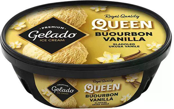 Gelado Bourbon vanila 900 ml