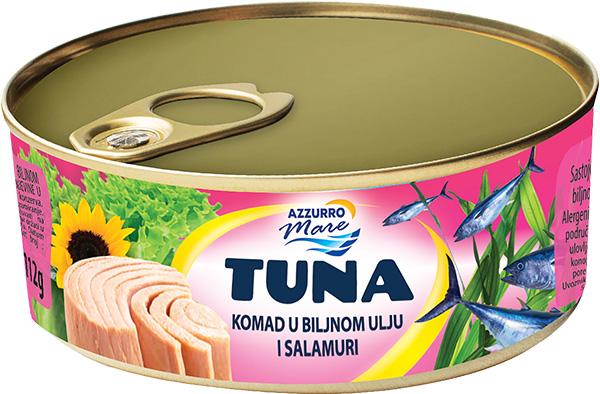 Azzuro Mare tuna komadi 160 G