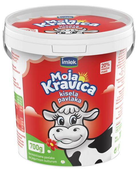 Moja Kravica kisela pavlaka 20%m.m. 700 g