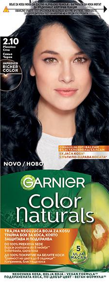 Garnier boja za kosu color naturals 2.10 bluish black