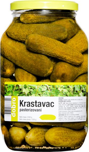 Dobro krastavac pasterizovani 2,4 kg (9-12)