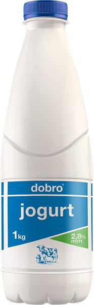 Dobro jogurt 2,8%m.m. 1kg