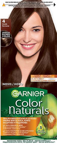 Garnier boja za kosu color naturals 4 brown