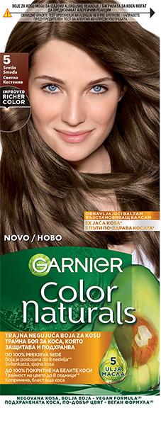 Garnier boja za kosu color naturals 5 light brown