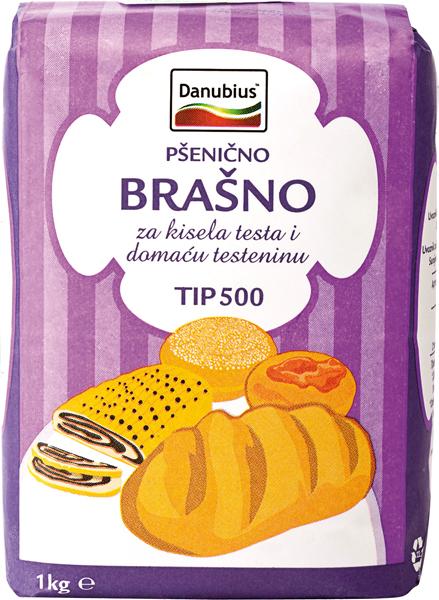 Danubius brašno namensko T-500 1 kg