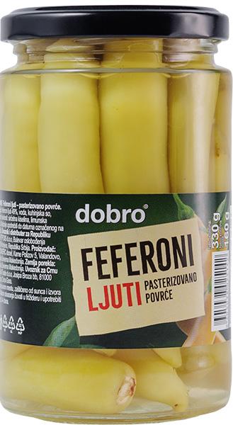 Dobro feferoni ljuti 330 g