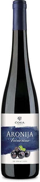 Vinarija Čoka voćno vino aronija 750 ml