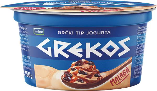 Grekos jogurt malaga 150 g