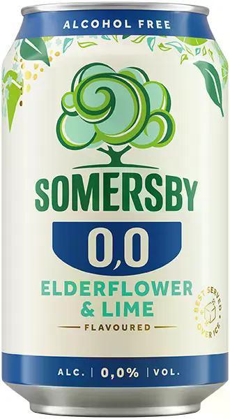 Somersby zova limenka 0% 330 ml