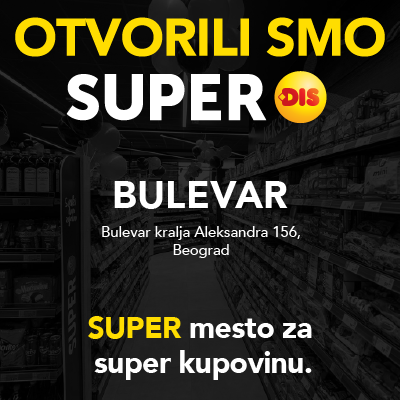 NOVI SUPER DIS U BULEVARU!